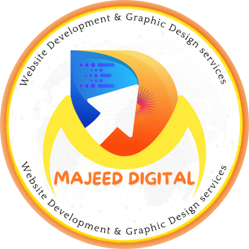 md logo which is use as site identy or site logo majeeddigital.com